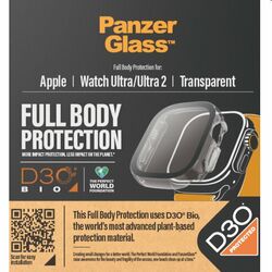 Tvrdené sklo Full Body D3O PanzerGlass pre Apple Watch Ultra, Ultra 2, priesvitné foto