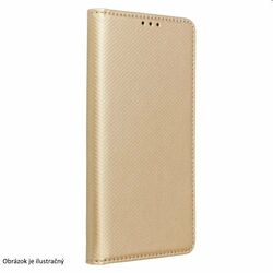 Puzdro Smart Case Book pre Xiaomi Redmi Note 12 Pro 5G, zlaté