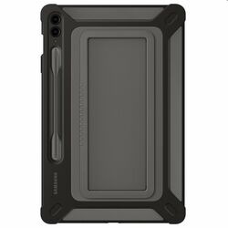 Puzdro Standing Outdoor Cover pre Samsung Galaxy Tab S9 FE Plus, titánová