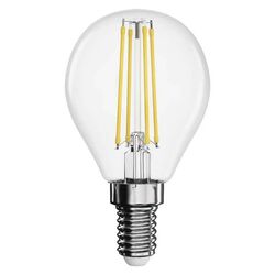 Emos LED žiarovka Filament Mini Globe 6W E14, teplá biela