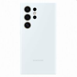 Zadný kryt Silicone Cover pre Samsung Galaxy S24 Ultra, biela