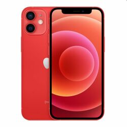 Apple iPhone 12 mini, 64GB, (PRODUCT)RED, Trieda C - použité, záruka 12 mesiacov foto