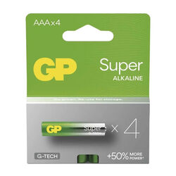 Emos GP Alkalická batéria GP Super LR03 (AAA) 4 ks | mp3.sk