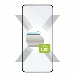 FIXED Full-Cover ochranné sklo pre Motorola Moto G34 5G, čierne foto