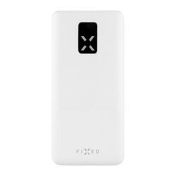 FIXED Zen 20 Powerbank with LCD display and PD 20W output, 20,000 mAh, white, vystavený, záruka 21 mesiacov | mp3.sk
