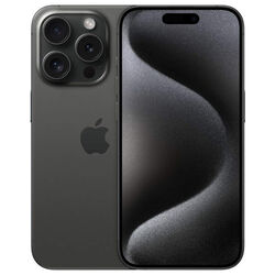 Apple iPhone 15 Pro, 128GB, titánová čierna, Trieda A – použité, záruka 12 mesiacov