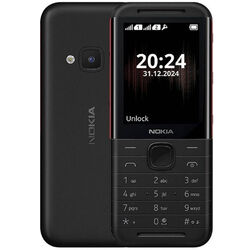 Nokia 5310 DS 2024, červeno-čierna