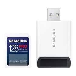 Samsung SDXC karta 128 GB PRO Ultimate s adaptérom