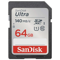SanDisk Ultra 64 GB SD card