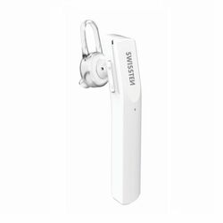 Bluetooth mono headset Swissten UltraLight UL-9, biely foto