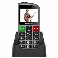 Evolveo EasyPhone FM, Grey + nabíjací stojan - SK distribúcia