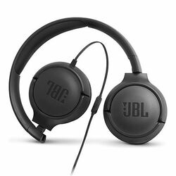 JBL Tune 500 slúchadlá, čierna