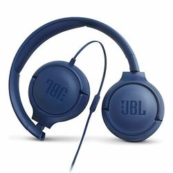 JBL Tune 500 slúchadlá, modrá