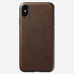 duplikat - Nomad kryt Rugged Case pre iPhone XS Max - Rustic Brown Leather | mp3.sk