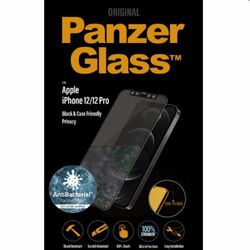 Ochranné sklo PanzerGlass Case Friendly AB pre Apple iPhone 12 Pro, čierna