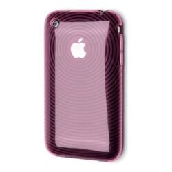 Puzdro Muvit Silikon + Fólia - Apple iPhone 3G a 3GS, Pink