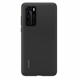 Puzdro originálne Silicone Case pre Huawei P40, black