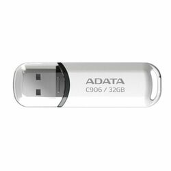 USB kľúč A-Data C906, 32 GB, USB 2.0, biely (AC906-32G-RWH)