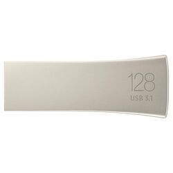 USB kľúč Samsung BAR Plus, 128GB, USB 3.2 Gen 1 (MUF-128BE3/EU), Silver