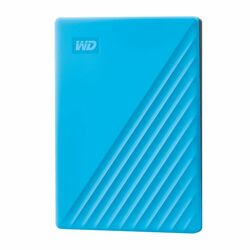 WD HDD My Passport Externý disk, 4 TB, USB 3.0, modrá