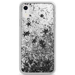 Zadný kryt White Diamonds Sparkle iPhone Xr, transparentná s hviezdičkami
