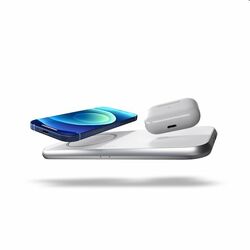 ZENS Aluminium 3-in-1 Wireless Charger with 45W USB PD Designed for Magsafe